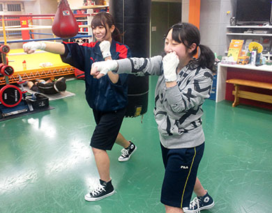 練習風景写真 淵野辺・ボクシングジム練習03